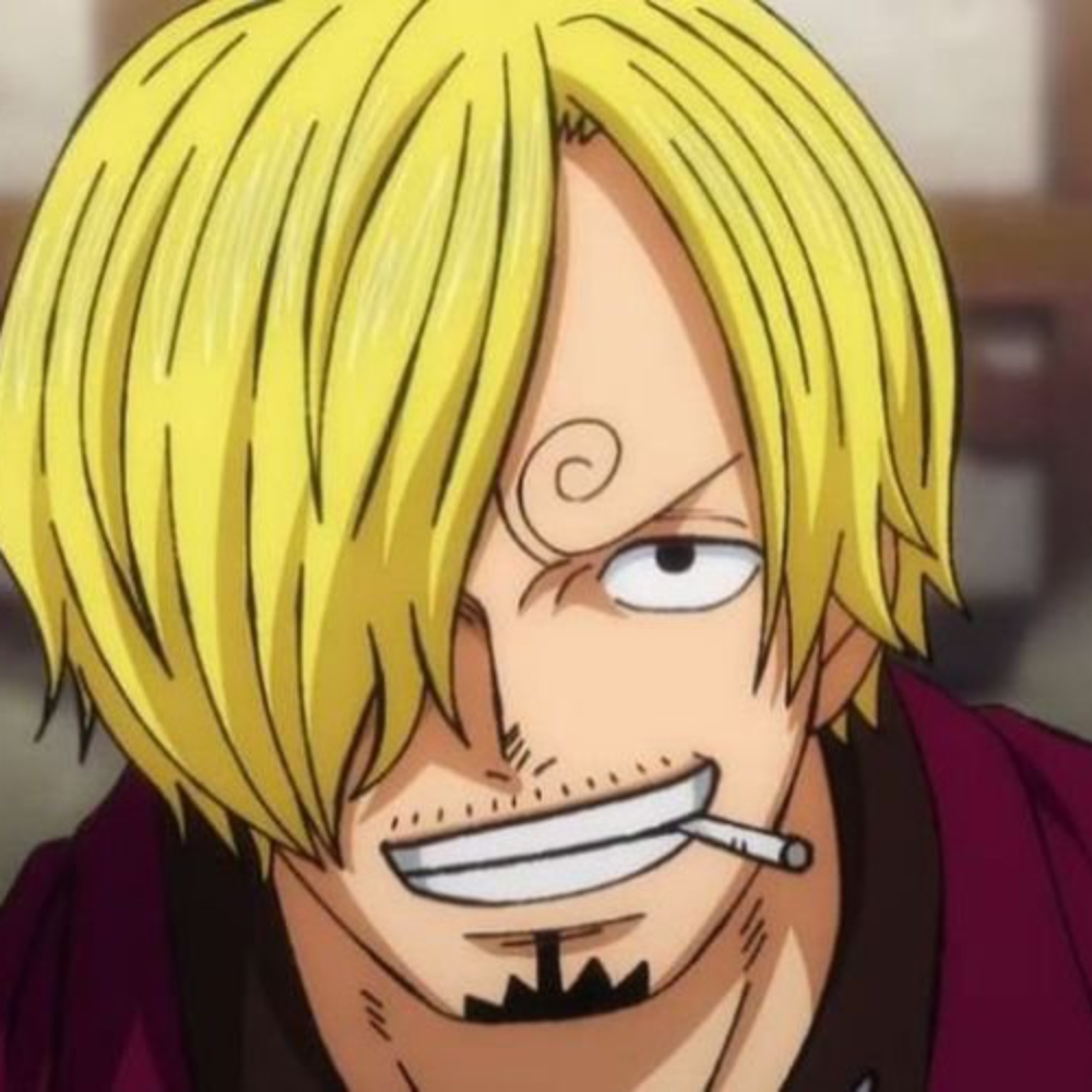 “Black Leg" Sanji, born as Vinsmoke Sanji, is the cook of the Straw Hat Pirates [One Piece]