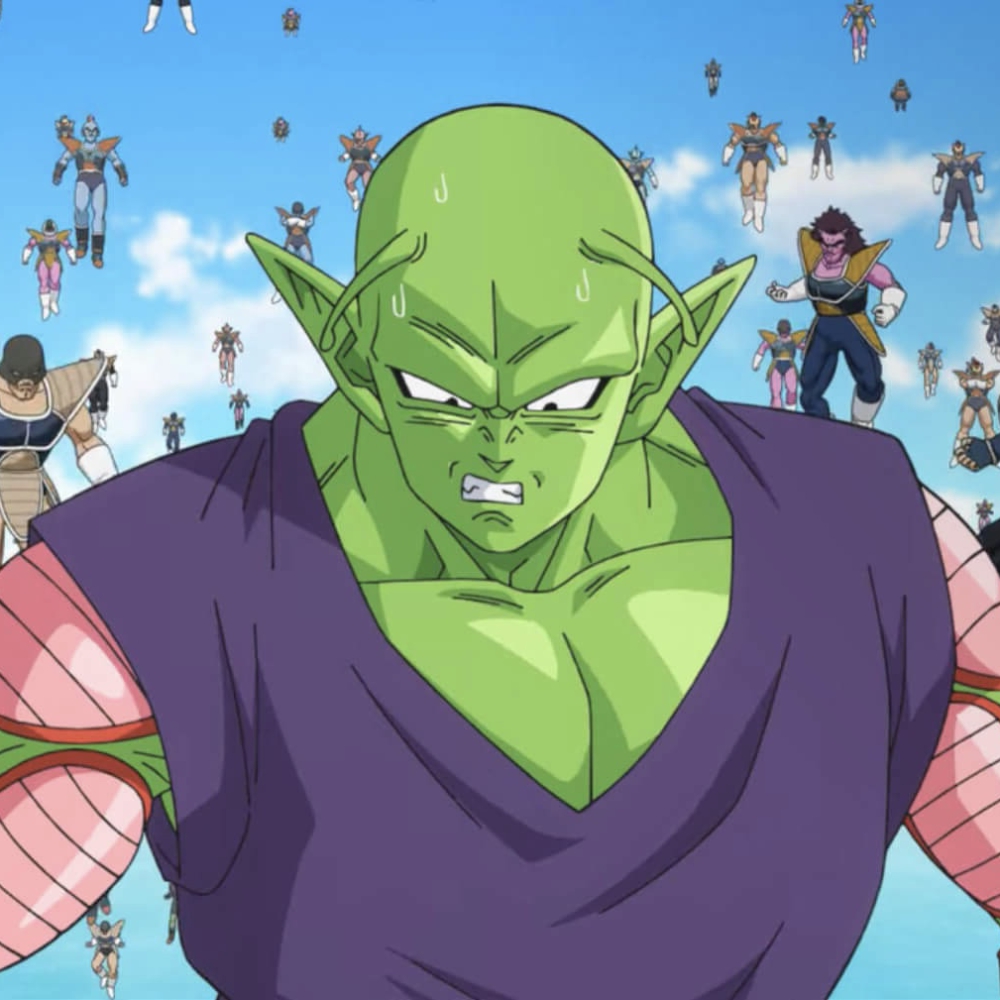 Piccolo, from the planet Namek, eventually becomes one of earth’s greatest heroes in the Dragon Ball verse.